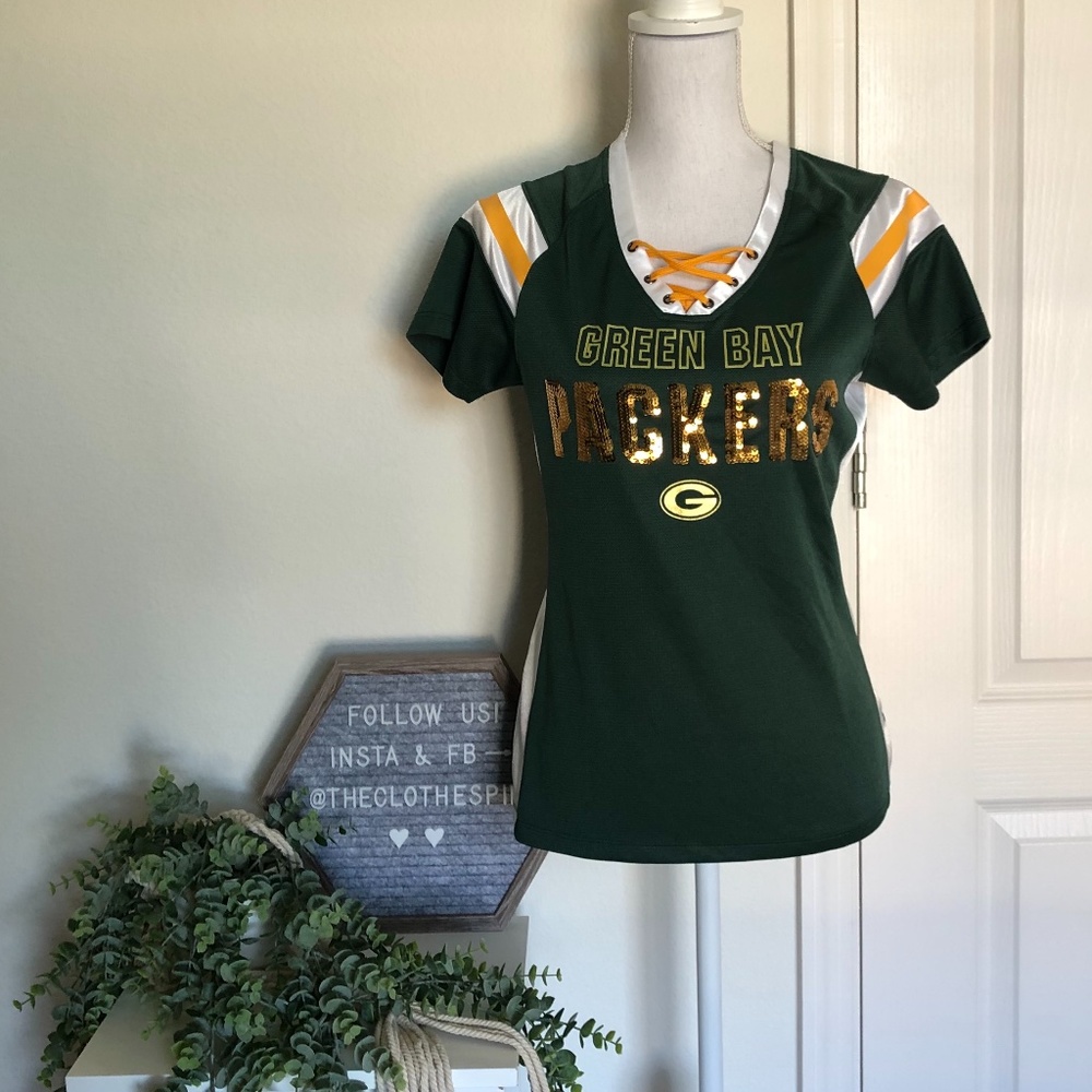 NFL Green Bay jersey style shirt